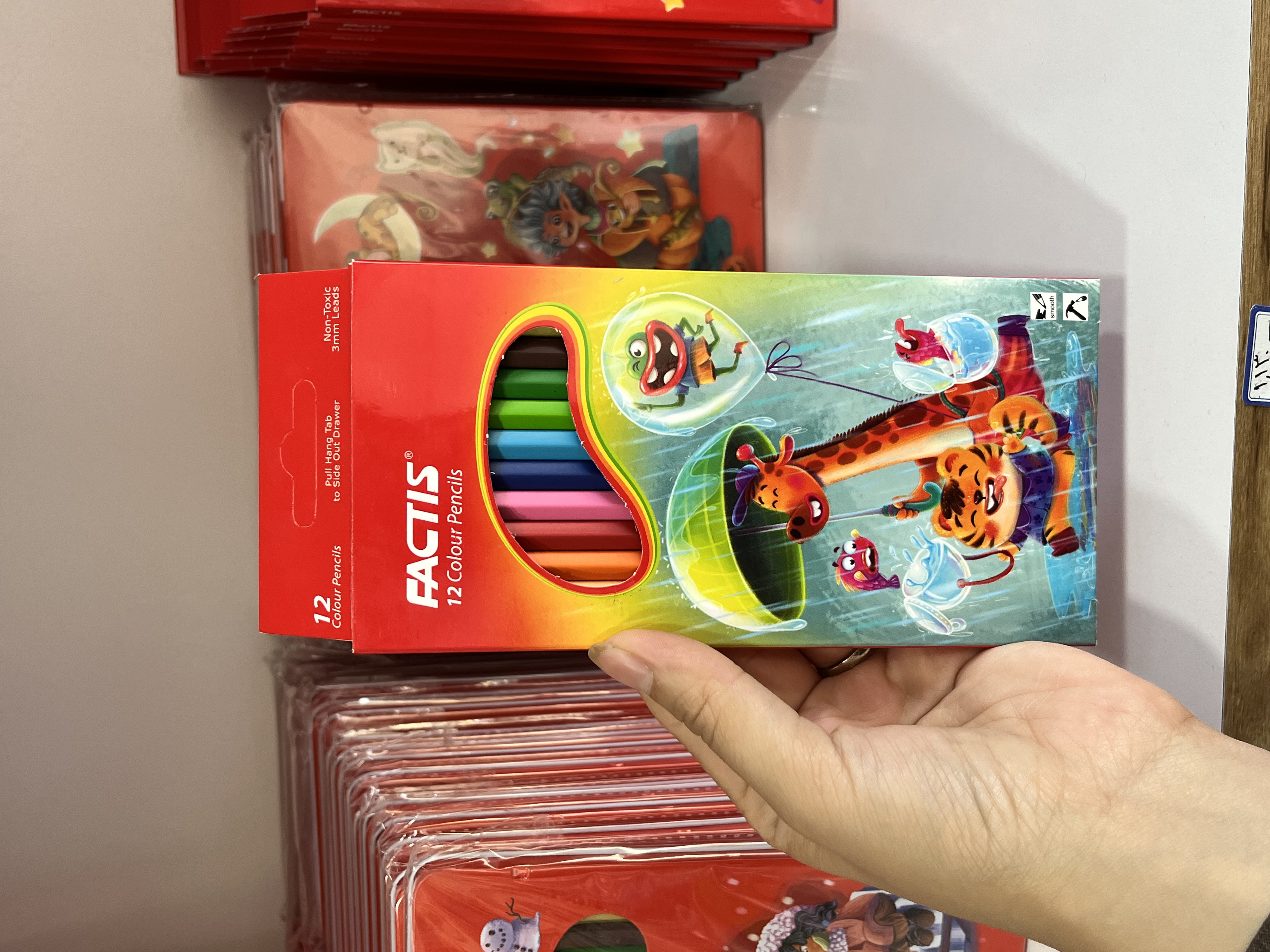 مداد رنگی ۱۲ رنگ فکتیس