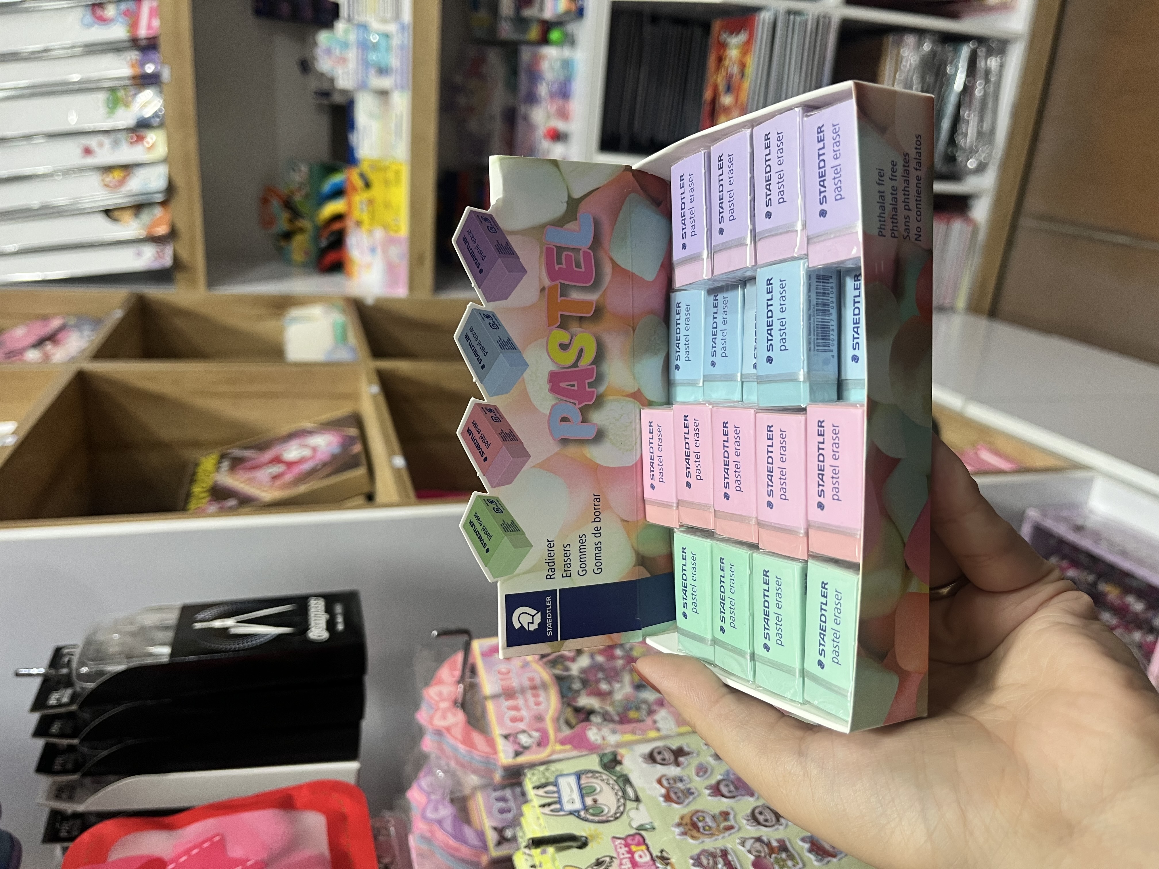 پاک کن استدلر مدل pastel